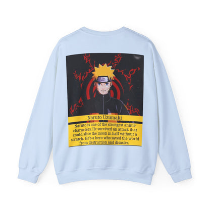 Unisex Heavy Blend™ Crewneck Sweatshirt  Naruto info. Anime with 2 PETER 1:3