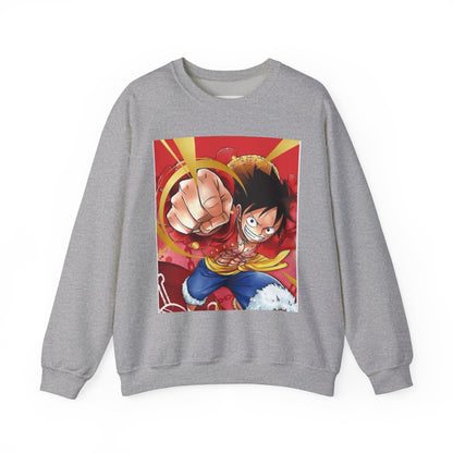 Unisex Heavy Blend™ Crewneck Sweatshirt. Luffy