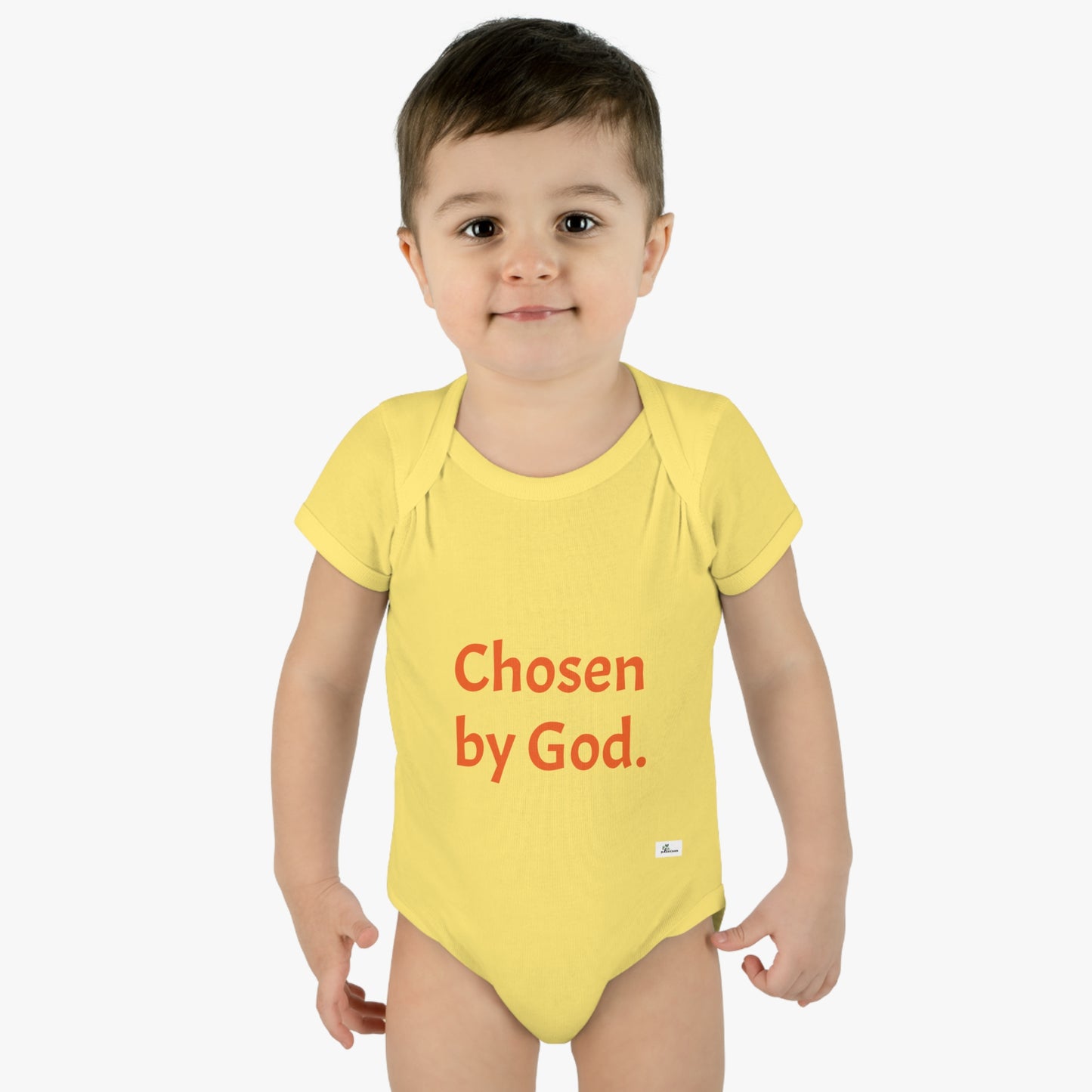 Infant Baby Rib Bodysuit chosen by God