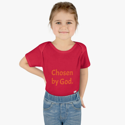 Infant Baby Rib Bodysuit chosen by God