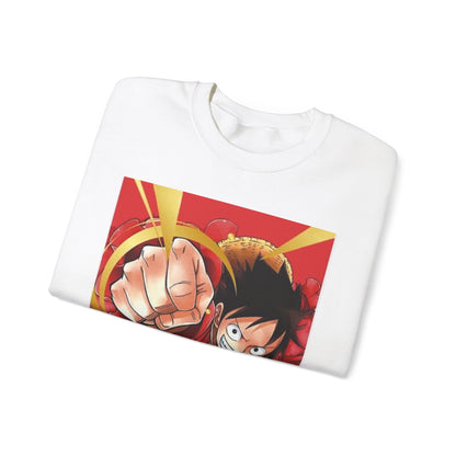 Unisex Heavy Blend™ Crewneck Sweatshirt. Luffy