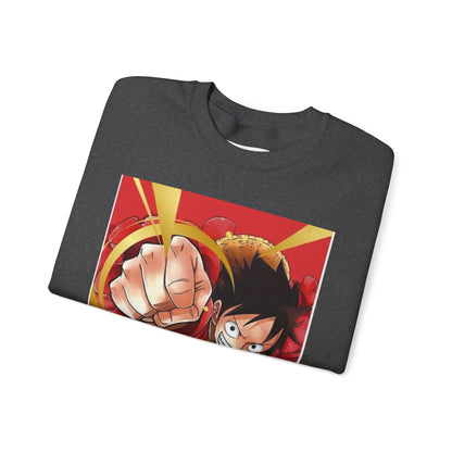 Unisex Heavy Blend™ Crewneck Sweatshirt. Luffy