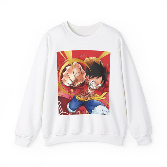 Unisex Heavy Blend™ Crewneck Sweatshirt. Luffy