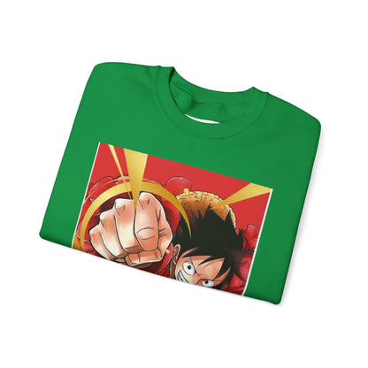 Unisex Heavy Blend™ Crewneck Sweatshirt. Luffy