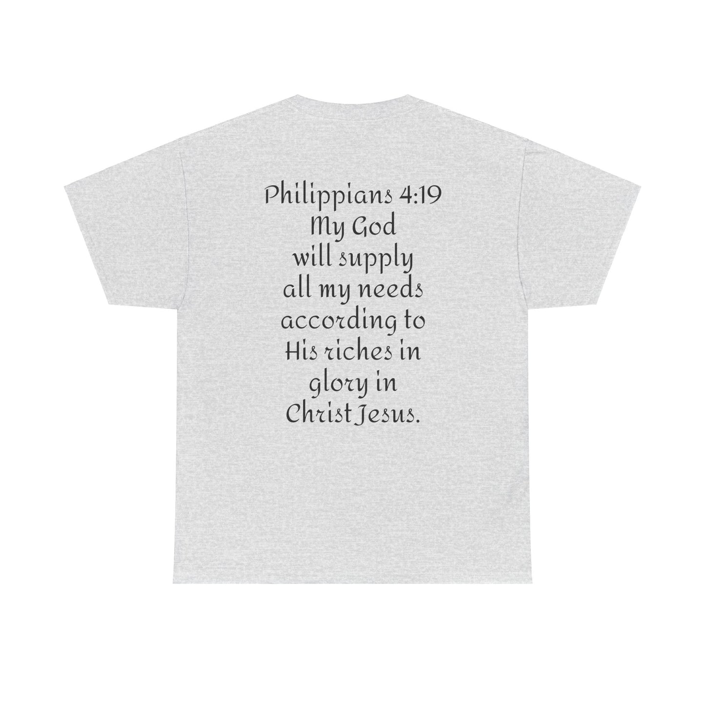 Unisex Heavy Cotton Tee. Jehovah- Jireh my God will provide.