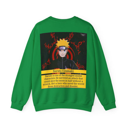 Unisex Heavy Blend™ Crewneck Sweatshirt  Naruto info. Anime with 2 PETER 1:3