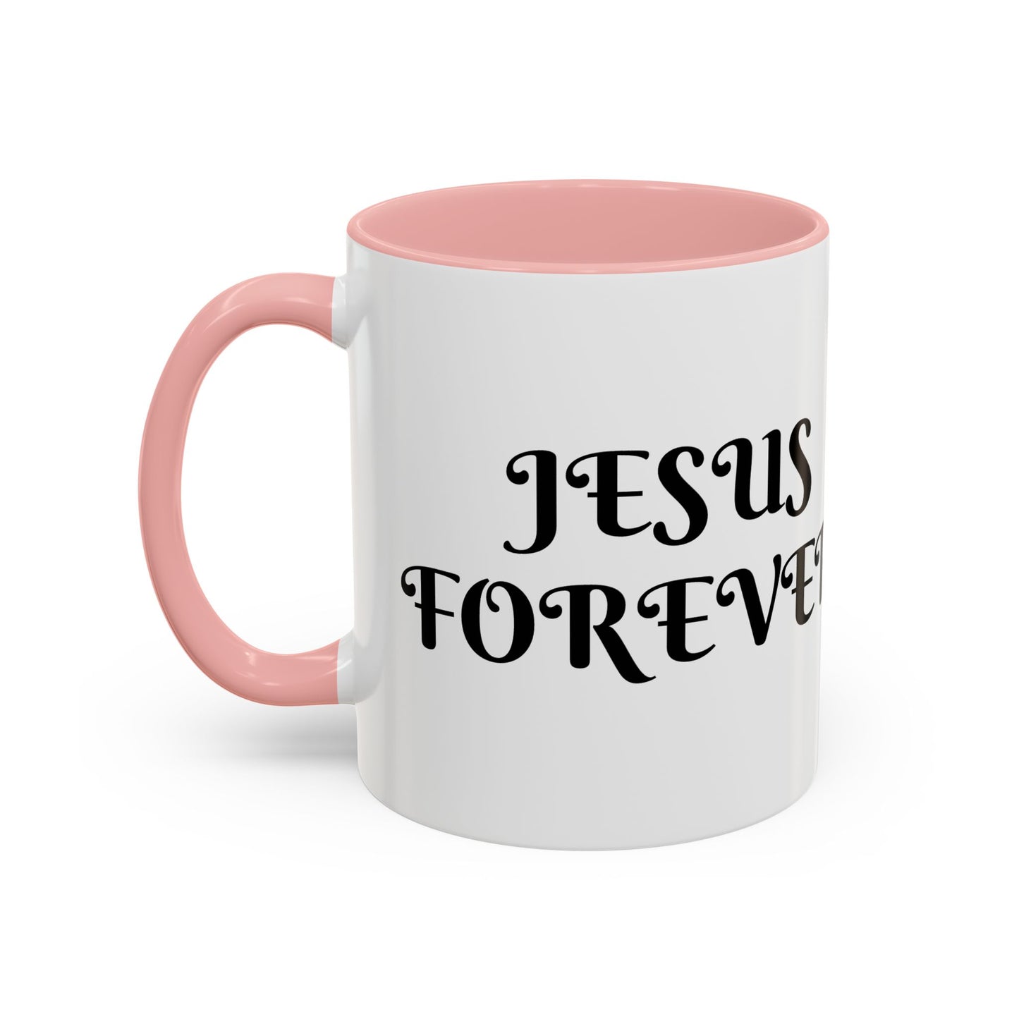 Accent Coffee Mug (11, 15oz)  JESUS FOREVER