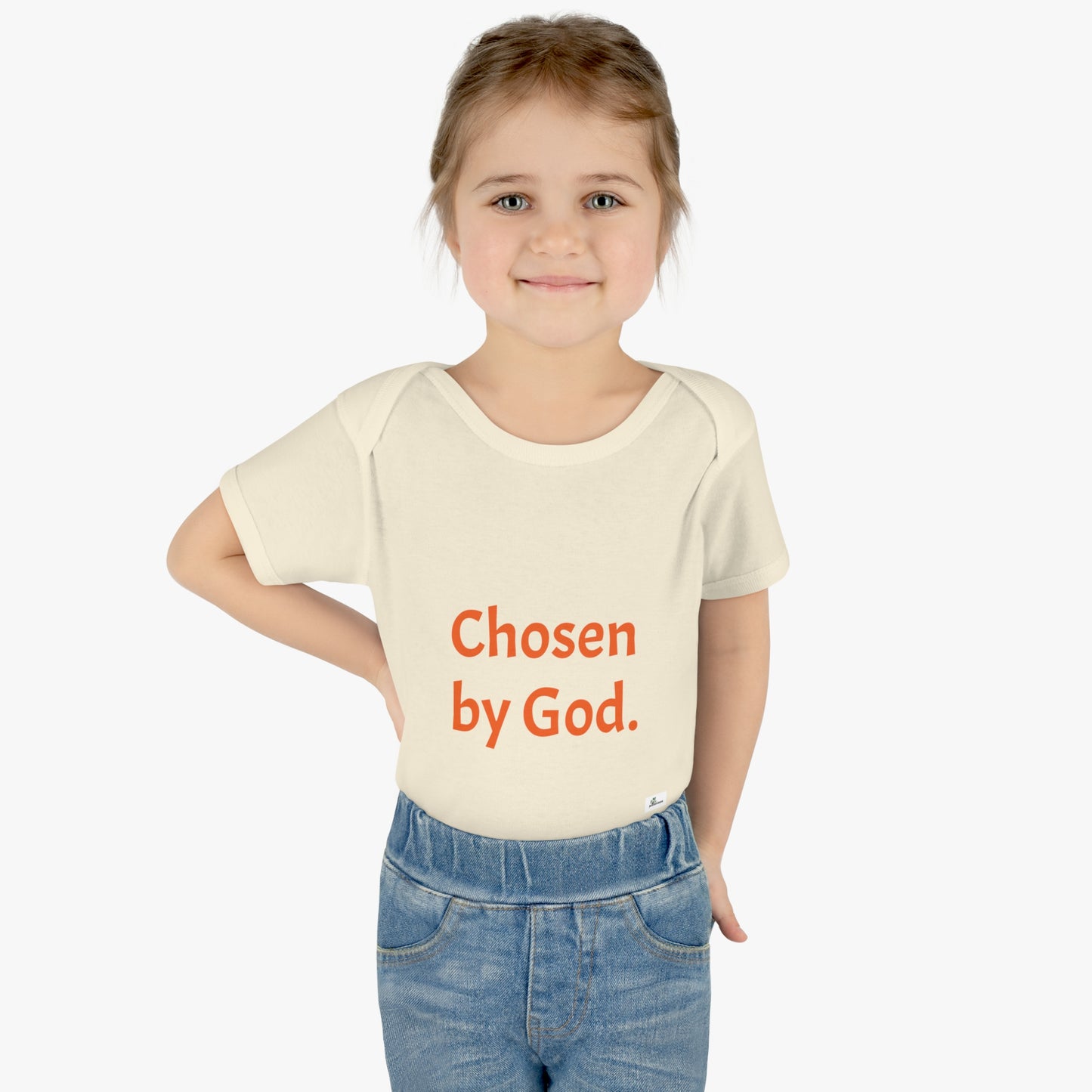 Infant Baby Rib Bodysuit chosen by God