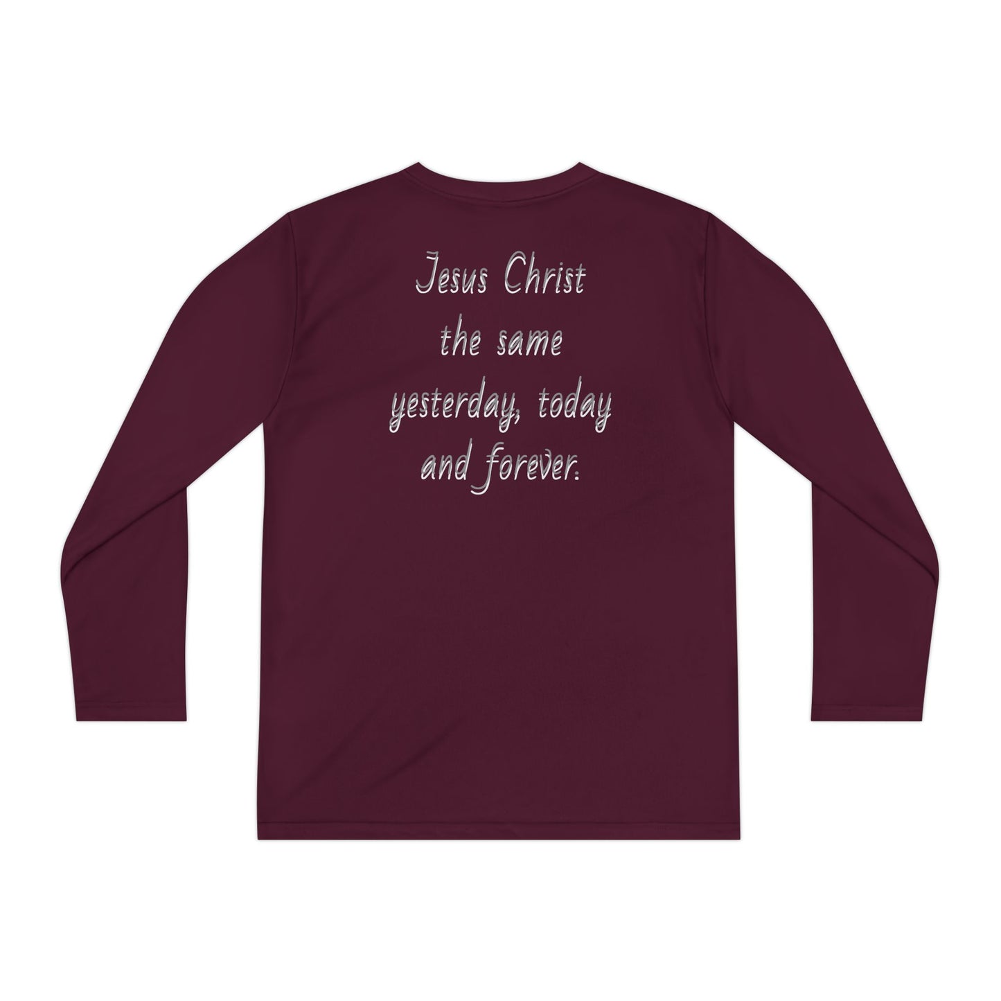 Youth Long Sleeve Tee - Jesus Forever Christian Shirt