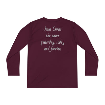 Youth Long Sleeve Tee - Jesus Forever Christian Shirt