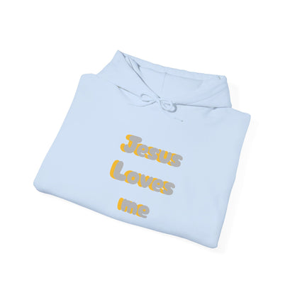 Unisex Heavy Blend™ Hooded Sweatshirt/Christian /Jesus loves me