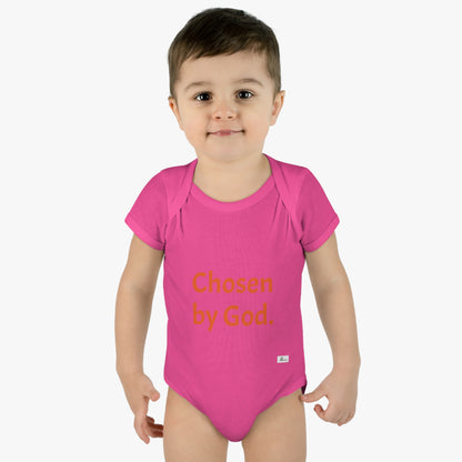 Infant Baby Rib Bodysuit chosen by God