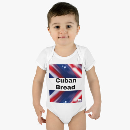 Infant Baby Rib Bodysuit Cuban Bread