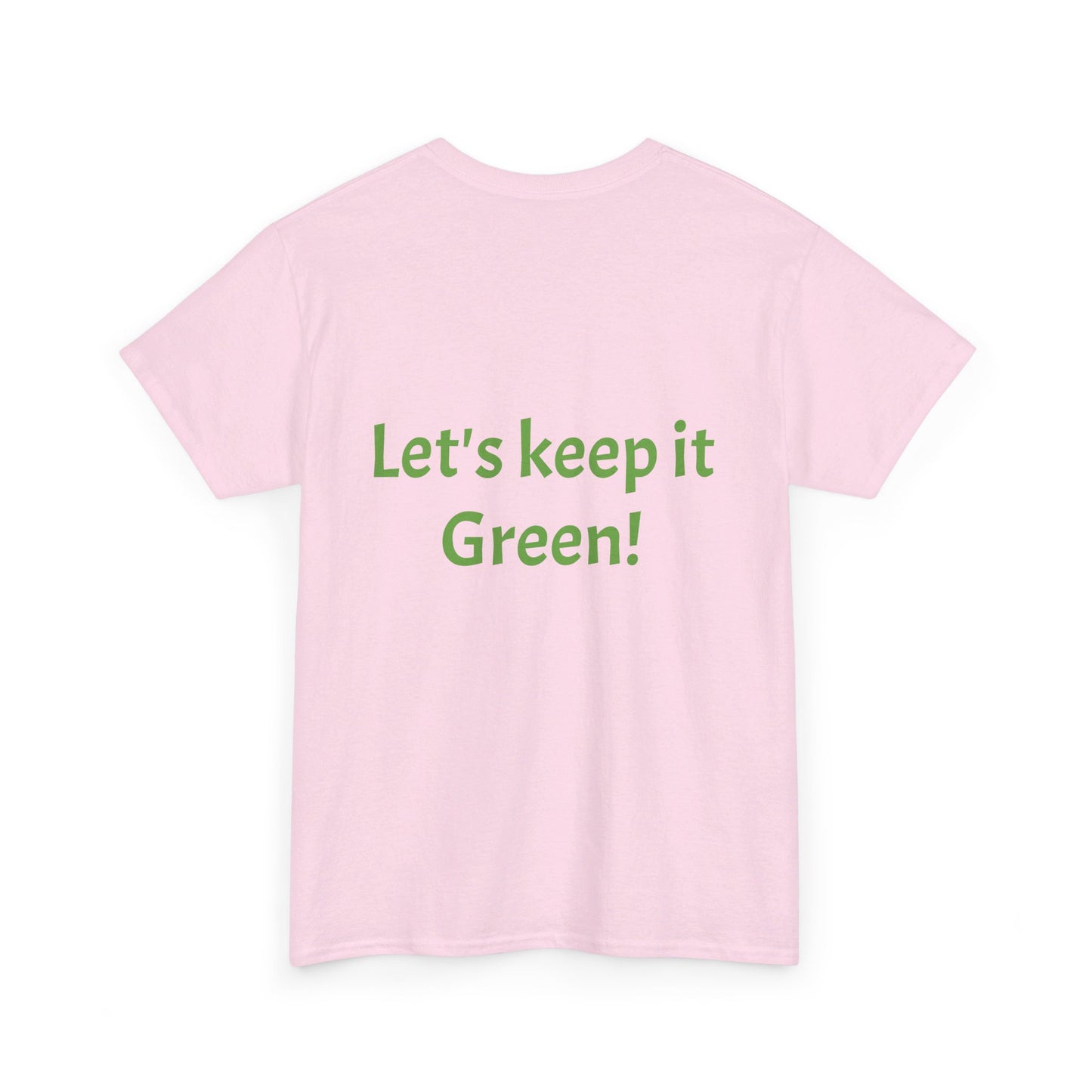 Unisex Heavy Cotton Tee Earth trending! Let's keep it green.