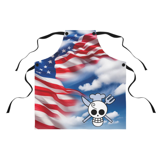 Apron (AOP)/Sanji/One Piece /American flag