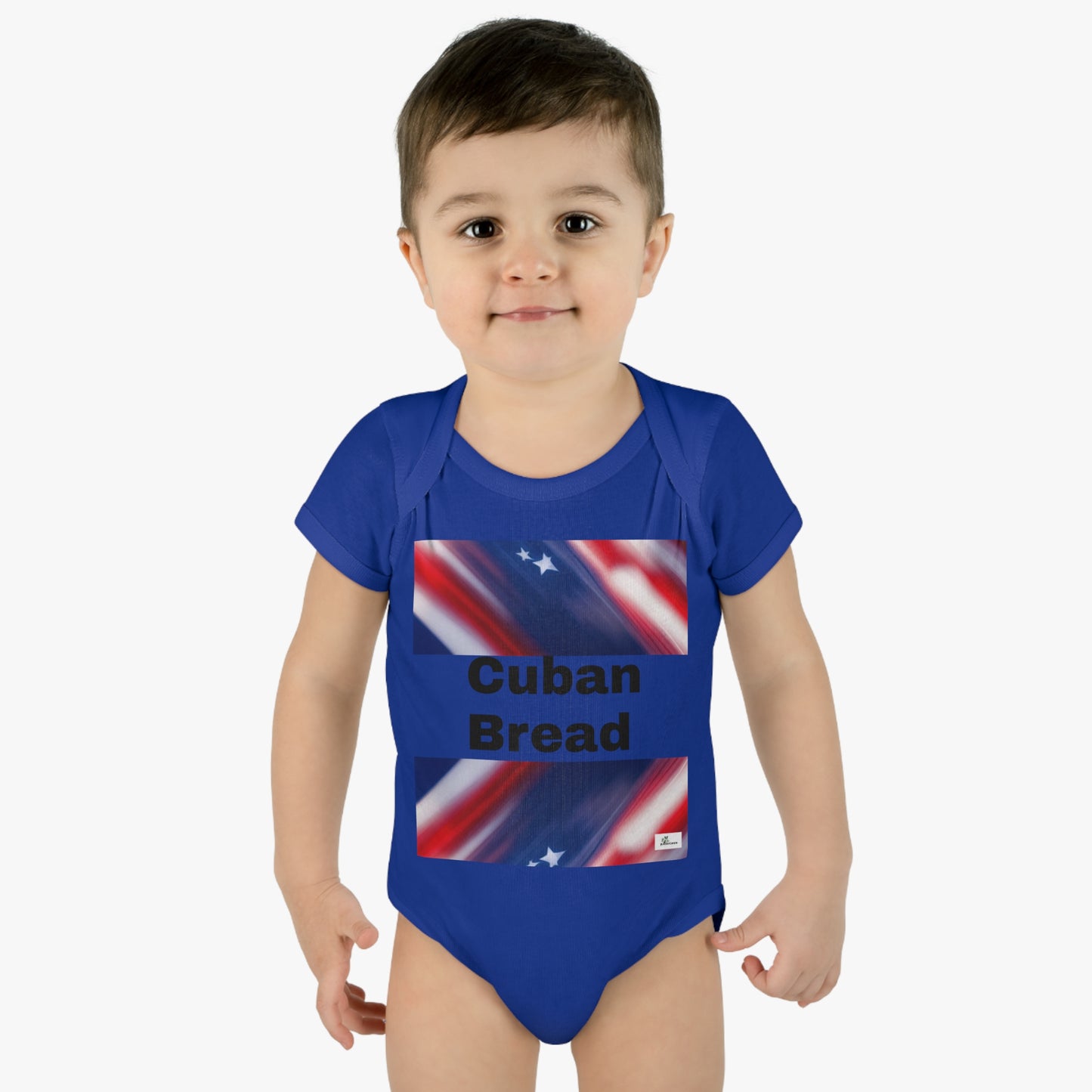 Infant Baby Rib Bodysuit Cuban Bread