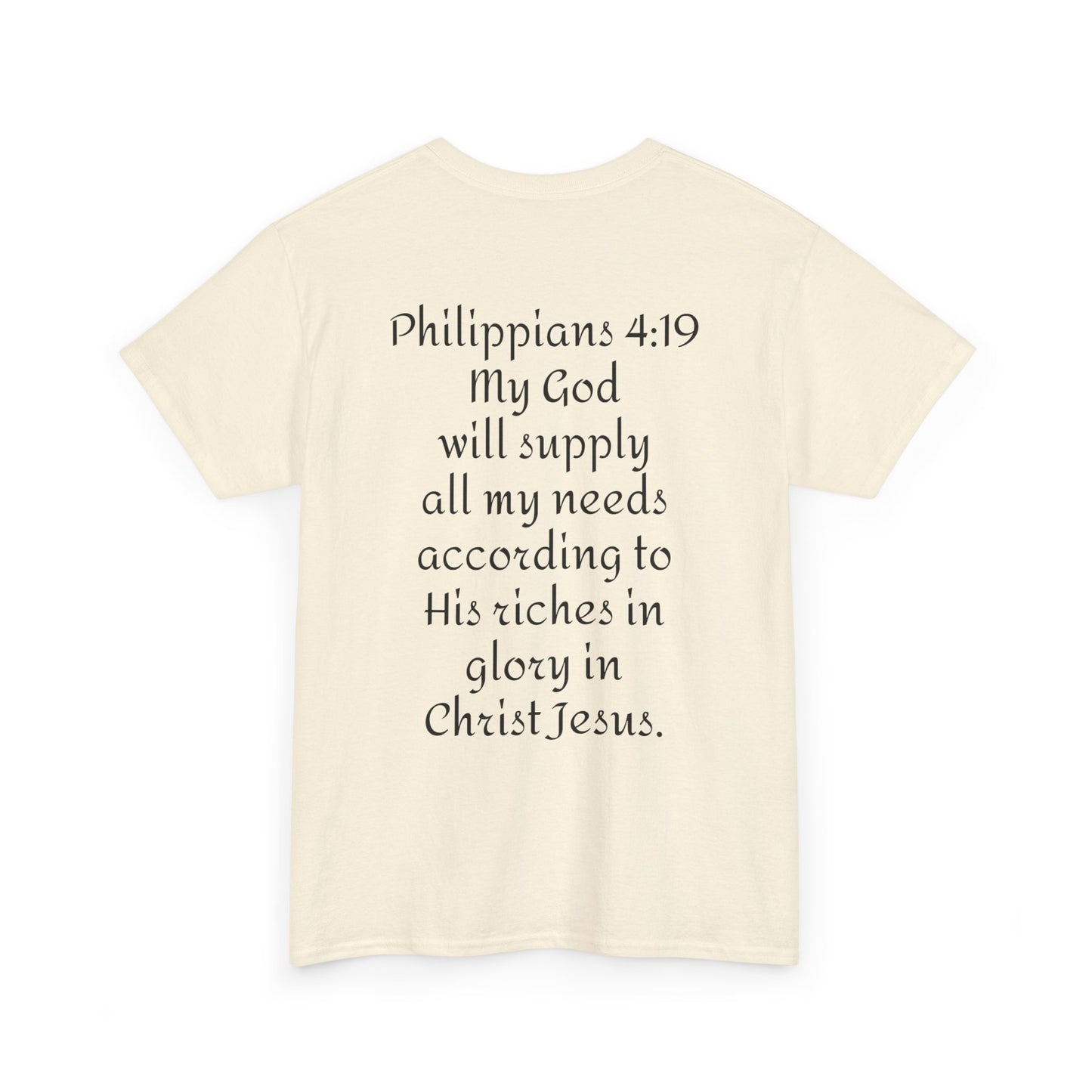 Unisex Heavy Cotton Tee. Jehovah- Jireh my God will provide.