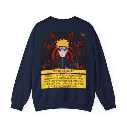 Unisex Heavy Blend™ Crewneck Sweatshirt  Naruto info. Anime with 2 PETER 1:3