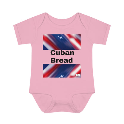 Infant Baby Rib Bodysuit Cuban Bread