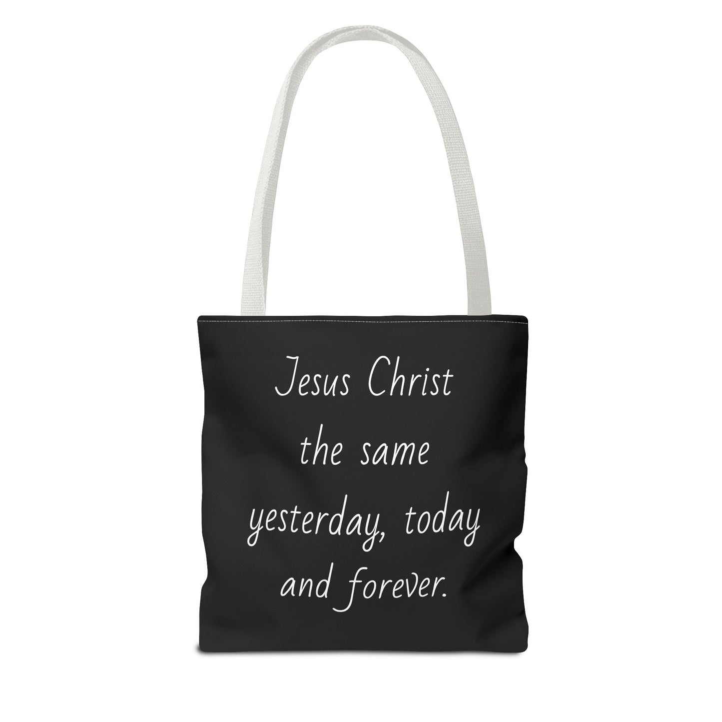 Tote Bag (AOP) with JESUS FOREVER