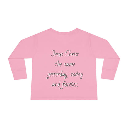 Toddler Long Sleeve Tee - Four Seasons Jesus Forever