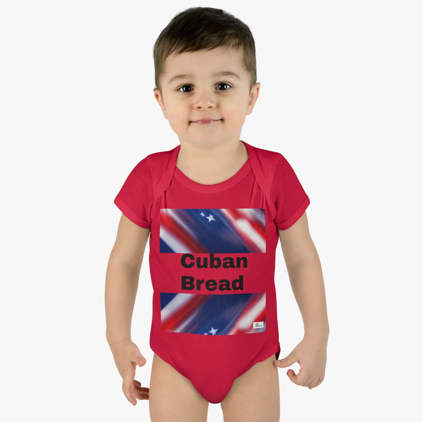 Infant Baby Rib Bodysuit Cuban Bread