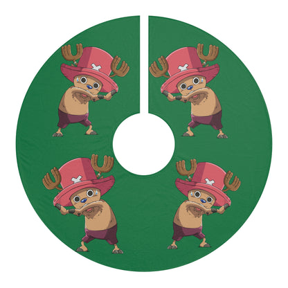 Christmas Tree Skirt  with One-piece Chopper