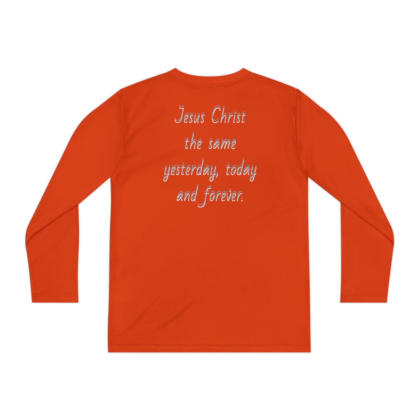Youth Long Sleeve Tee - Jesus Forever Christian Shirt