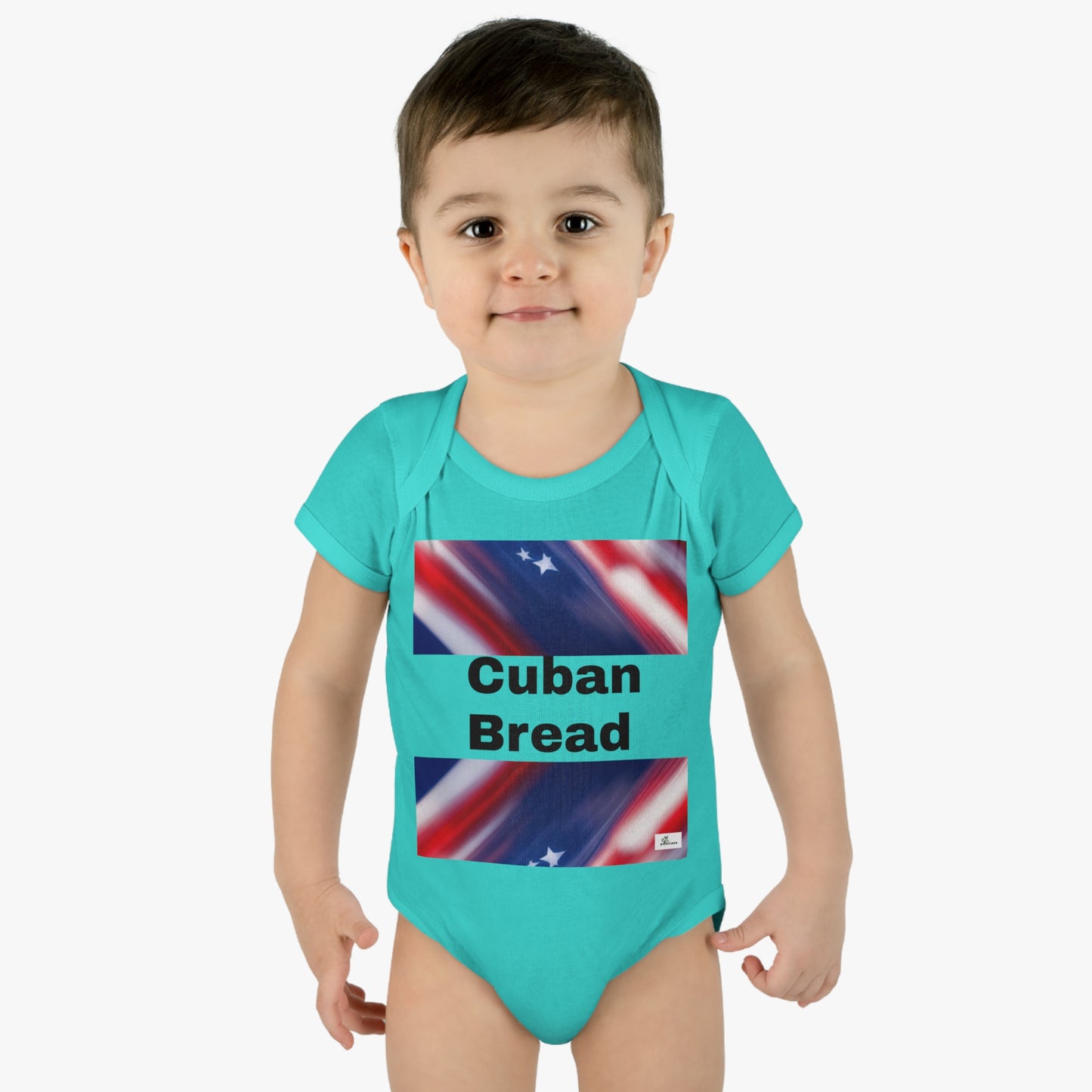 Infant Baby Rib Bodysuit Cuban Bread